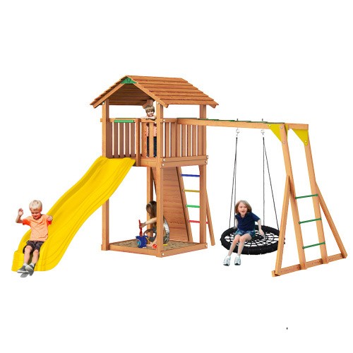 Детская площадка Jungle Gym JC7 "Нимба"(окрашенная)